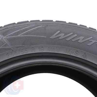 7. 4 x VREDESTEIN 255/55 R19 111V XL Wintrac Pro Zima 2023 6,4-7,2mm