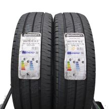 4. Opony 205/75 R16C 4x CONTINENTAL 116/114R VanContact Eco Letnie 2021 Jak Nowe Nieużywane