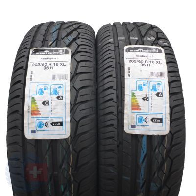 2 x UNIROYAL 205/60 R16 96H XL RainExpert 3 Lato Jak Nowe Nieużywane 2020