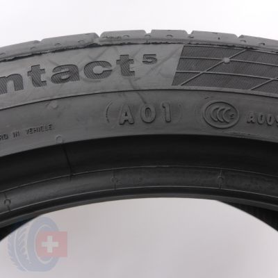 5. Opona 225/40 R18 1x CONTINENTAL 92Y XL ContiSportContact5 A01 Letnia 2023 6,8mm