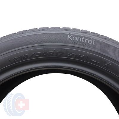 4. 2 x HANKOOK 215/50 R17 91H Kinergy 4S H740 Wielosezon 2019  6-6,2mm