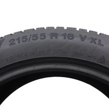 5. 2 x CONTINENTAL 215/55 R18 99V XL WinterContact TS850P Zima 6,8mm 2021 Jak Nowe