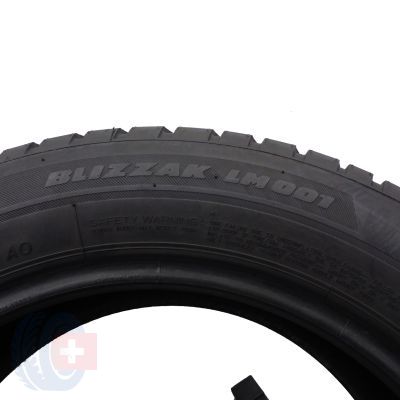 7. Opony 2x BRIDGESTONE 215/55 R17 94V  AO Blizzak Lm001 Zimowe 2018, 2019 6-6,8mm