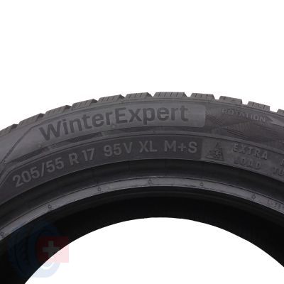 6. 4 x UNIROYAL 205/55 R17 95V XL WinterExpert Zima 6,5-7,2mm 2022