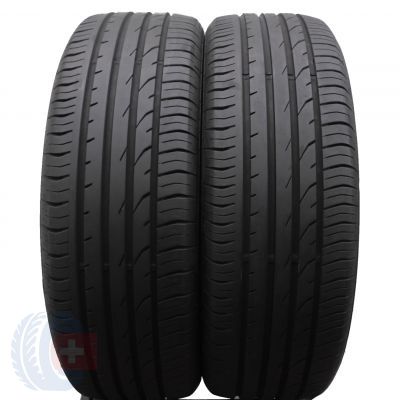 3. 4 x CONTINENTAL 215/55 R18 95H 6,5-7mm PremiumContact 2 Lato DOT13