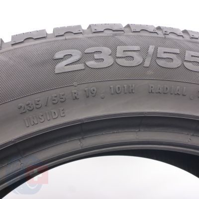 5. Opony 235/55 R19 2x CONTINENTAL 101H AO CrossContact Winter Zimowe 2022 7,2mm