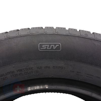 8. 4 x CONTINENTAL 255/60 R18 112H XL WinterContact TS850P SUV Zima 2018 7-7,2mm