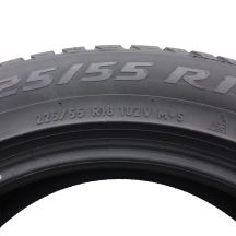 6. 4 x PIRELLI 225/55 R18 102V XL Sottozero 3 Winter AO Zima 7mm 2021/22