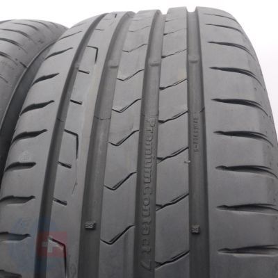 3. Opony 205/55 R16 2x CONTINENTAL 91V PremiumContact 7 Letnie 2024 6,5-6,6mm