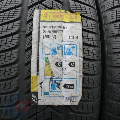 3. Opony 255/65 R17 4x PIRELLI 110H Scorpion Winter MO-V Zimowe 2018 Jak Nowe Nieużywane