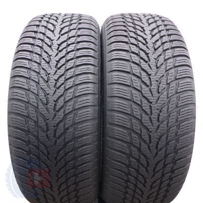 3. 4 x NOKIAN 215/55 R17 98H XL WR Snowproof 2020/21 Zima 7-7,5mm Jak Nowe