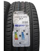 3. Opony 215/60 R16 2x BARUM 99H XL Bravuris 5HM Letnie 2022 Jak Nowe