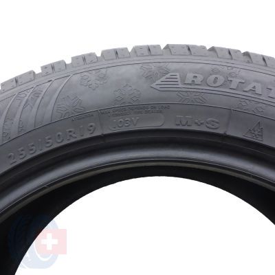 5. 2 x DUNLOP 255/50 R19 103V SP Winter Sport 4D N0 Zima 2017 6,2-6,5mm