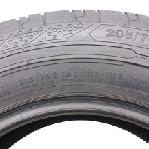 4. 2 x CONTINENTAL 205/75 R16C 113/111R ContiVanContact 200 Lato 7mm 2021