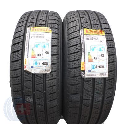 5. 4 x PIRELLI 215/60 R16 C 103/101T Carrier Winter Zima 2017/19/20