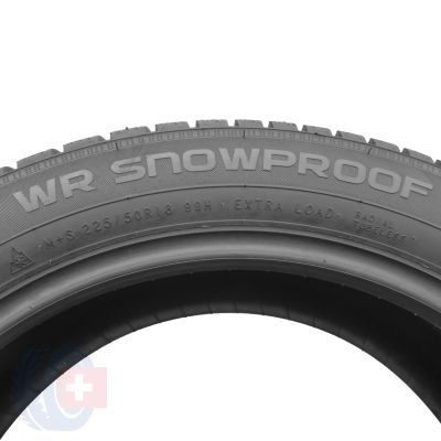 6. 4 x NOKIAN 225/50 R18 99H XL WR Snowproof Zima 2022 7,8-8mm Jak Nowe