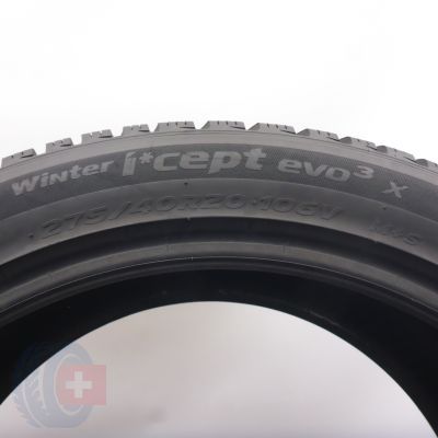 5. Opony 275/40 R20 2x HANKOOK 106V XL Winter I Cept evo3 X W330A Zimowe 2022 7,8-8mm 5. Opony 275/40 R20 2x HANKOOK 106V XL Winter I Cept evo3 X W330A Zimowe 2022 7,8-8mm