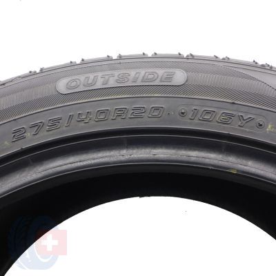 4. Opona 275/40 R20 1x FALKEN 106Y XL Azenis FK 453CC Letnia 2018 Jak Nowa