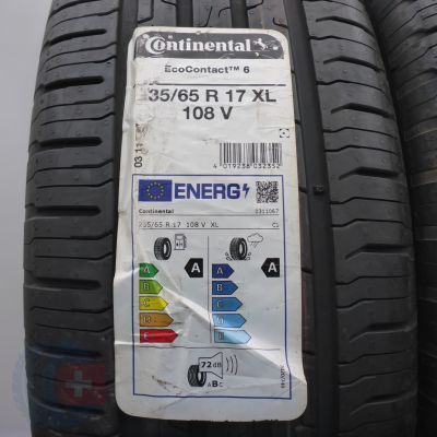 3. Opony 235/65 R17 4x CONTINENTAL 108V XL EcoContact6 Letnie 2021 Nieużywane