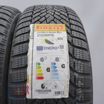 3. Opony 215/50 R18 2x PIRELLI 92V Cinturato Winter WTC2 Zimowe 2022  3. Opony 215/50 R18 2x PIRELLI 92V Cinturato Winter WTC2 Zimowe 2022