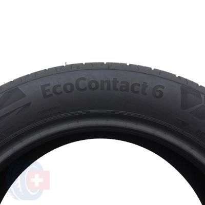 5. 1 x CONTINENTAL 205/55 R17 91V EcoContact 6 Lato 2020 6mm