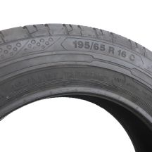 3. 1 x CONTINENTAL 195/65 R16C 104/102T ContiVanContact 200 Lato 2015 Jak Nowa