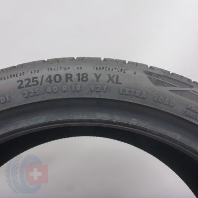 5. Opony 225/40 R18 2x CONTINENTAL 92Y XL EcoContact 6 BMW Letnie 2022