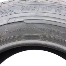 6. 4 x CONTINENTAL 205/70 R15C 106/104R ContiVanContact 100 Lato 2016 Jak Nowe