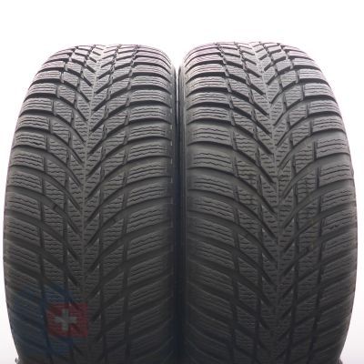 4. Opony 215/55 R18 4x NOKIAN 95T Snowproof 2 SUV Zimowe 2023 Jak Nowe 8-8,2mm