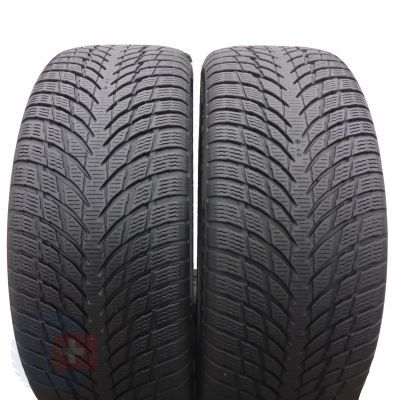 4. 4 x NOKIAN 225/45 R19 96V XL WR Snowproof P Zima 2020 6,8-7,8mm