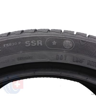 7. 2 x CONTINENTAL 225/45 R18 95V XL ContiWinterContact TS830P BMW RunFlat Zima 2014 6,2-6,5mm