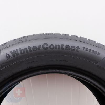 6. Opony 235/60 R18 4x CONTINENTAL 107H XL WinterContact TS 850 P SUV Zimowe 2015/16 7mm 