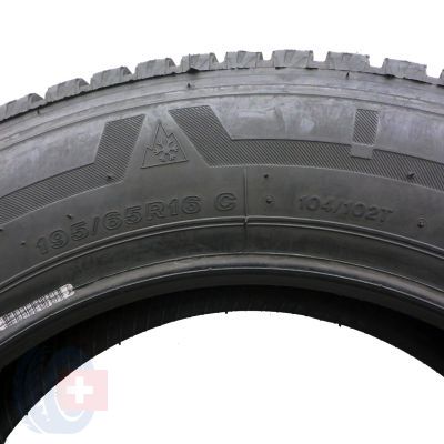 6. Opony 195/65 R16C 4x BRIDGESTONE 104/102T Blizzak W810 Zimowe 2021 Nieużywane 