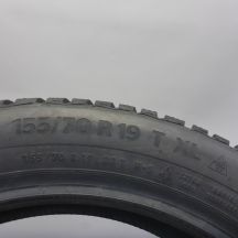 6. Opony 155/70 R19 4x CONTINENTAL 88T XL WinterContact TS 870  Zimowe 2023 