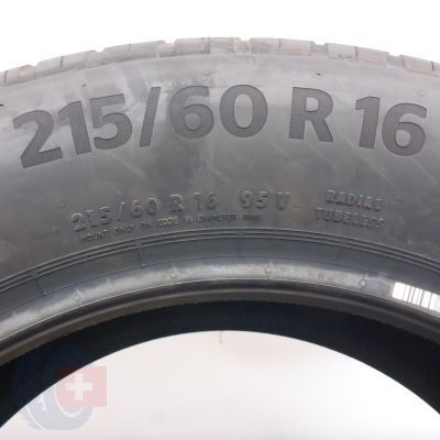 6. Opony 215/60 R16 2x CONTINENTAL 95V XL EcoContact 6 Letnie 2022 