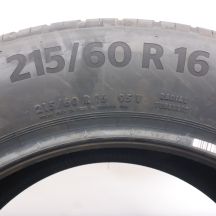 6. Opony 215/60 R16 2x CONTINENTAL 95V XL EcoContact 6 Letnie 2022 