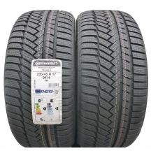 4. 4 x CONTINENTAL 235/45 R17 94H WinterContact TS850P Zima 2021 Jak Nowe