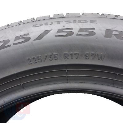 5. Opony 225/55 R17 4x PIRELLI 97W Cinturato P7 BMW Letnie 2021, 2024 6-6,2mm