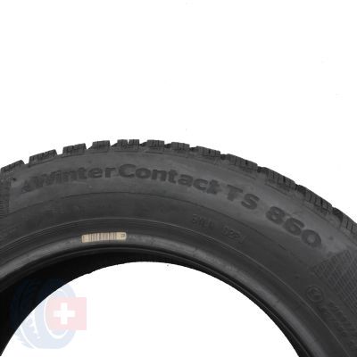 8. 4 x CONTINENTAL 195/55 R15 85H WinterContact TS860 Zima 2018 Jak Nowe Nieużywane