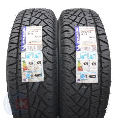 Opony 205/70 R15 2x MICHELIN 100H XL Latitude Cross M+S Letnie 2019 Nieużywane