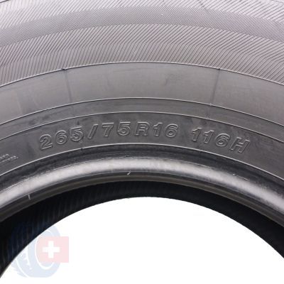 6. 4 x YOKOHAMA 265/75 R16 116H Geolandar HT GO56 Lato 7-8mm 2016