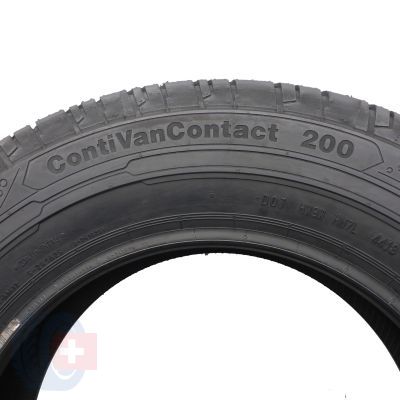 6. Opony 195/70 R15C 2x CONTINENTAL 104/102R ContiVanContact 200 Letnie 2018 Jak Nowe Nieużywane