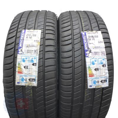 Opony 215/55 R16 2x MICHELIN 93V Primacy 3 Letnie 2017 Nieużywane 