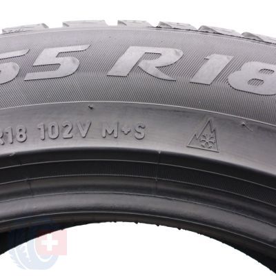 2. 4 x PIRELLI 225/55 R18 102V XL Sottozero 3 Winter AO Zima 7mm 2021/22