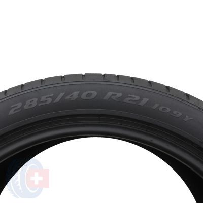 4. 2 x PIRELLI 285/40 R21 109Y XL P Zero PZ4 Lato 2021 5,8mm