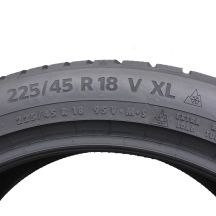 5. 4 x CONTINENTAL 225/45 R18 95V XL WinterContact TS870P Zima 2021, 2022 6,5-7,2mm