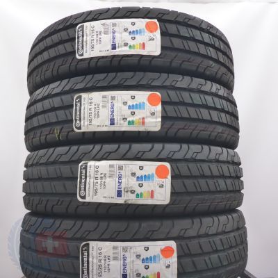 Opony 195/75 R16C 4x CONTINENTAL 110/108R ContiVanContact 100 Letnie 2022