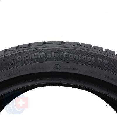 6. 2 x CONTINENTAL 225/45 R18 95V XL ContiWinterContact TS830P BMW RunFlat Zima 2014 6,2-6,5mm