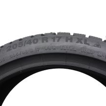 6. Opony 205/40 R17 4x CONTINENTAL 84H XL WinterContact TS850P Zimowe 2022 Jak Nowe Nieużywane