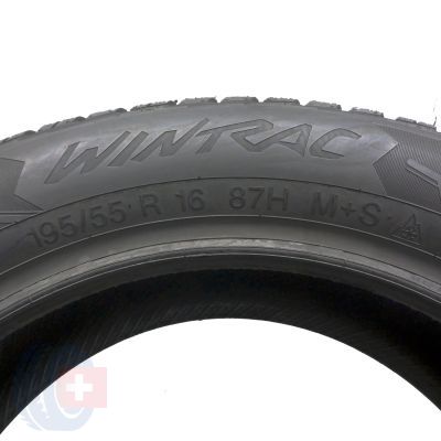 5. Opony 195/55 R16 2x VREDESTEIN 87H Wintrac Zimowe 2022 Jak Nowe